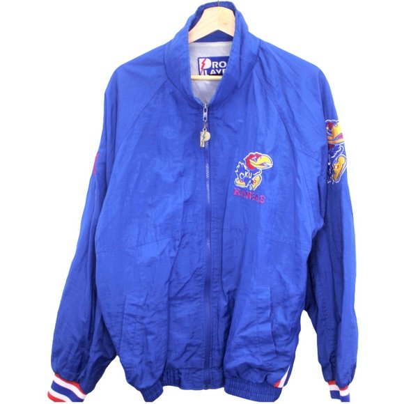 Pro-player Other - V75 Vintage Pro Layer Kansas Jayhawks NCAA Jacket